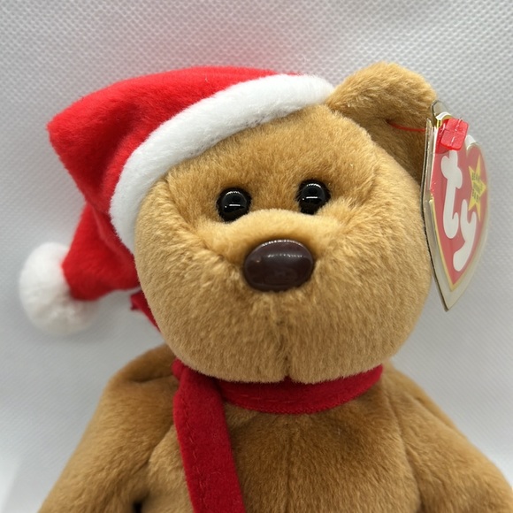 1997 Christmas Teddy Beanie Baby —RARE & UNIQUE ERRORS - Picture 2 of 10